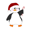 Christmas penguin