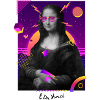 Mona Lisa Retro 80's