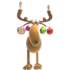 Christmas reindeer tree