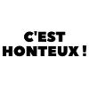 C'EST HONTEUX !