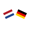 German-Dutch friendship flag banner