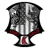 Itsepuolustus Kenpo Karate Patch Tiger ja Dragon