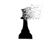 Chess queen king dispersion