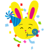 Rabbit Party Rabbit Face