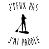 J'peux pas j'ai paddle