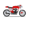 Motorcycle grandpa pension
