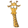Funny giraffe