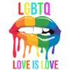 LGBTQ love is love