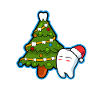 Dentiste Dents Sapins Noël Dentist