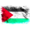 Hintergrund mit der Flagge Palästinas