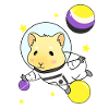 Nonbinary guinea pig Nonbinary Pride