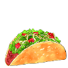 Taco aquarelle
