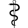 Krankenschwester Schlangensymbol