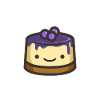 Blueberry cheesecake