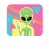 Donnez-moi de l'espace UFO extraterrestre