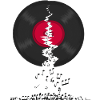 Broken LP Vinyl Record Spilling Notes