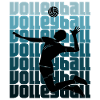 Sport volleyball man