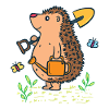 Igel im Garten