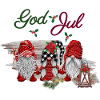God jul Merry Christmas Xmas Design