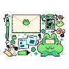 Post grenouille