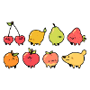 Fruit animals