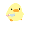 Duck you - Duck with knife Meme - Ente mit Messer