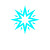 Turquoise Star | Blue