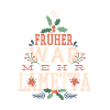 Früher war mehr Lametta