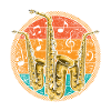 Retro Saxophon