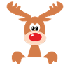 funny reindeer