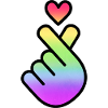 K Pop Heart, Corea, K-Pop, Musica, Simbolo, Gay Pride