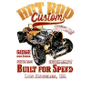 Custom Hot Rod Built for Speed