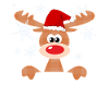 Rennes de Noël