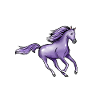 Cheval violet