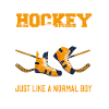 Hockey Junge