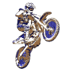 Motocross Sport Geschenkidee T-Shirt