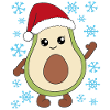 Avocado Weihnachten Geschenk Weihnachtsgeschenk