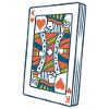 King card deck of cards