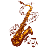 Saxophone musician