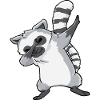 Lemur Anime Kawaii Dabbing