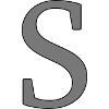 Lettre S lettre initiale