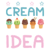 Eis Eiscreme idea Spruch