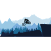 Downhill mountain bike