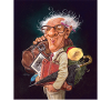 Erich Honecker DDR karikatur af Sebastian Krüger