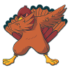 dabbing de dinde