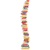Books spine backbone bookworm