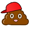 Mr. Turd Dude - Allegro mucchio di cacca con berretto