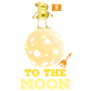 To The Moon Bitcoin Crypto
