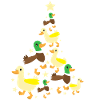 Duck Xmas Christmas tree
