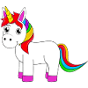 süßes Einhorn